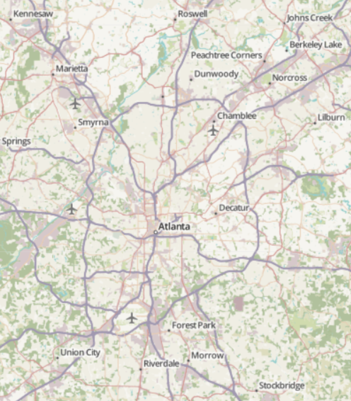 Atlanta_OpenStreetMap